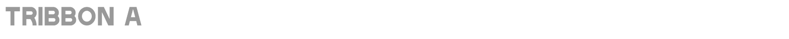 Tribbon A font preview